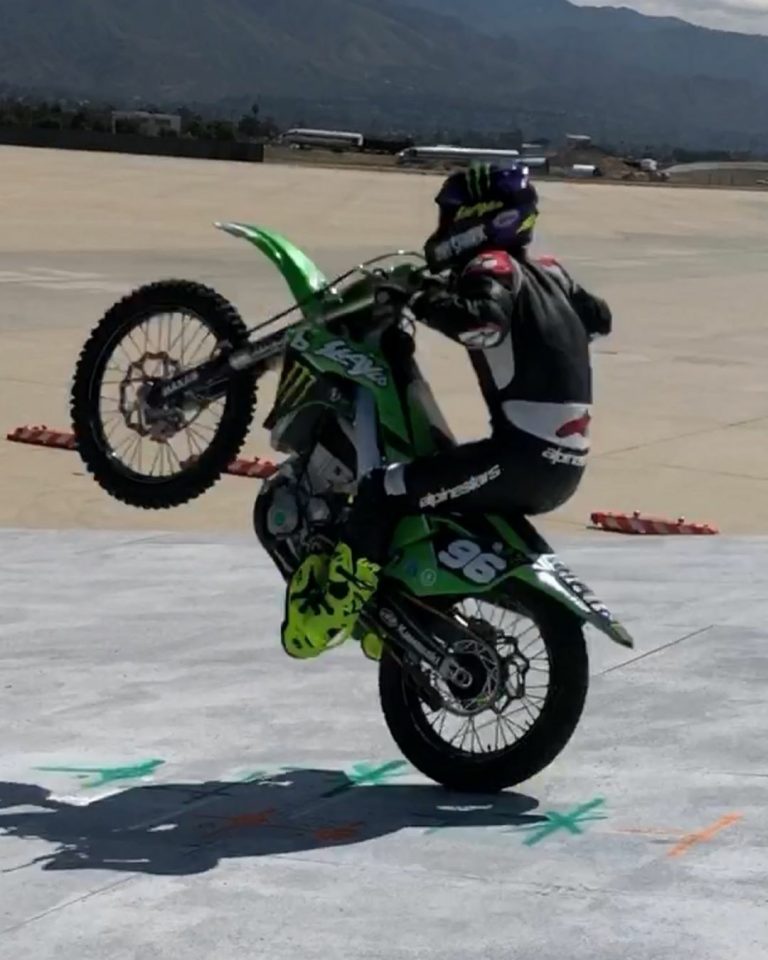 Axell Hodges going for the world record!! 😎 Freestyle MX